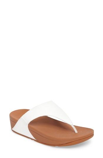 Women's Fitflop Lulu Fit Flop M - White