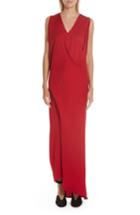 Women's Zero + Maria Cornejo Sarah Bias Dress - Red