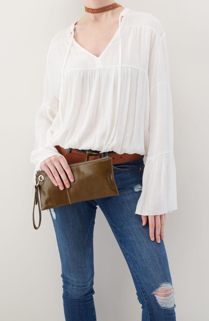 Women's Hobo Vida Clutch - Orange
