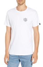Men's Rag & Bone Dagger Embroidered T-shirt, Size - White