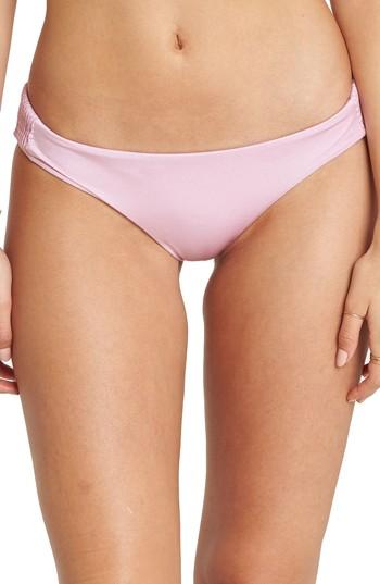 Women's Billabong Sol Searcher Lowrider Bikini Bottoms - Purple