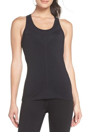 Women's Zella Mira Tank, Size - Black