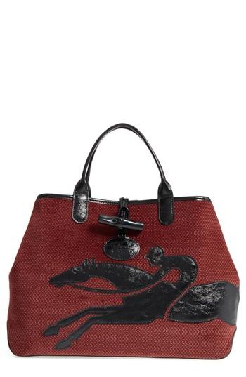 Longchamp Roseau Double Game Reversible Tote -