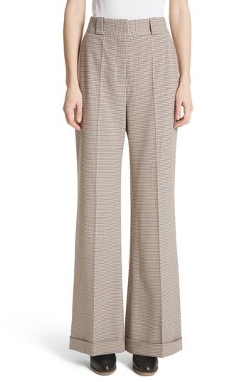 Women's See By Chloe Cuffed Wide Leg Pants Us / 34 Fr - Brown
