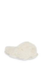 Women's Make + Model Cuddle Plush Faux Fur Scuff Slipper - Ivory