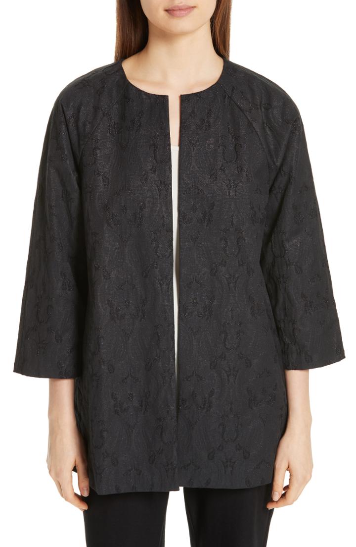 Women's Cupcakes And Cashmere Faux Leopard Fur Jacket
