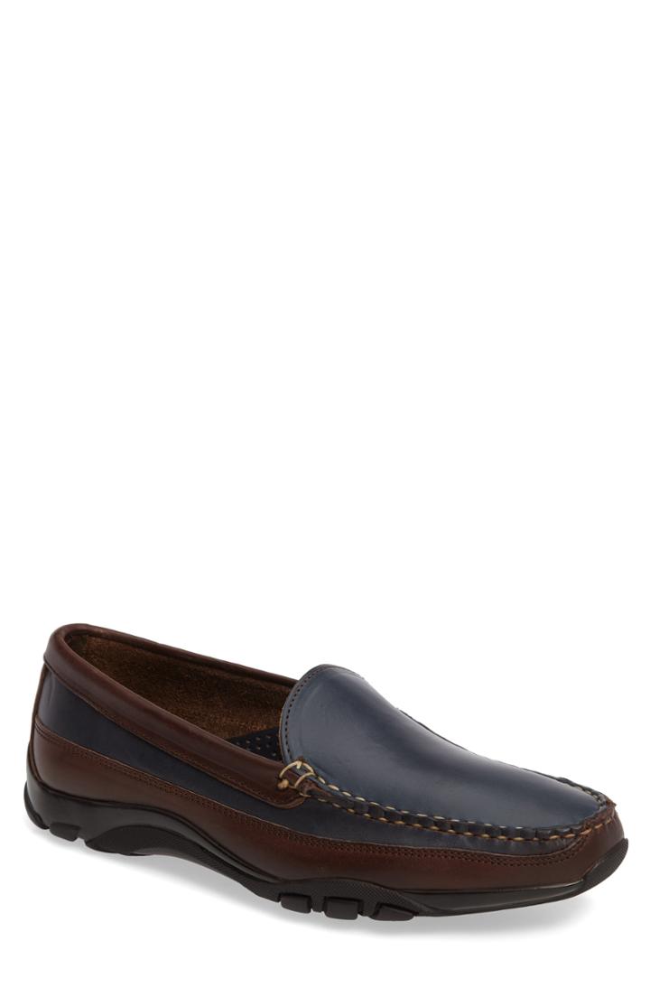 Men's Allen Edmonds 'boulder' Driving Loafer E - Blue