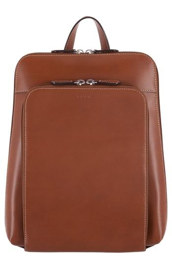 Lodis Los Angeles Ryder Rfid Leather Backpack - Brown