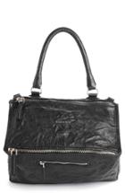 Givenchy 'mini Pepe Pandora' Leather Shoulder Bag - Black
