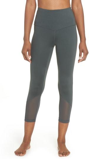 Women's Zella Gemini Cool Recycled Crop Leggings - Grey