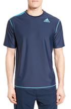 Men's Adidas Rashguard Top, Size - Blue