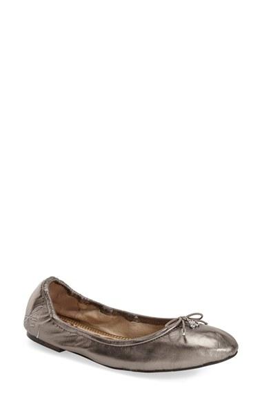 Women's Sam Edelman 'felicia' Flat .5 M - Metallic