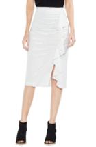 Women's Vince Camuto Front Ruffle Ponte Pencil Skirt