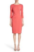 Women's St. John Collection Stretch Crepe Dress - Pink