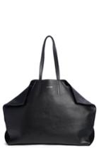 Alexander Mcqueen Butterfly Leather Tote - Black