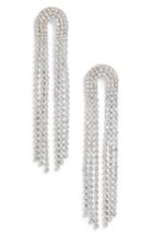 Women's Cristabelle Multistrand Crystal Cascade Drop Earrings