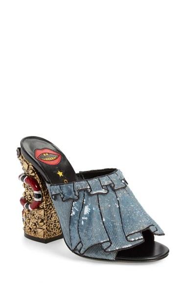 Women's Gucci 'owen' Embellished Mule