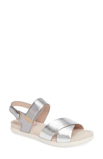 Women's Sudini Sasha Sandal M - Metallic