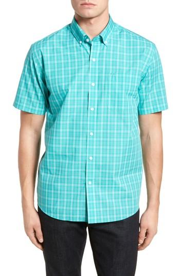 Men's Cutter & Buck Leo Classic Fit Easy Care Sport Shirt