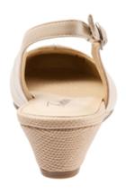 Women's Trotters Lenore Slingback Pump .5 N - Beige