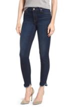 Women's 7 For All Mankind Scallop Hem Ankle Skinny Jeans