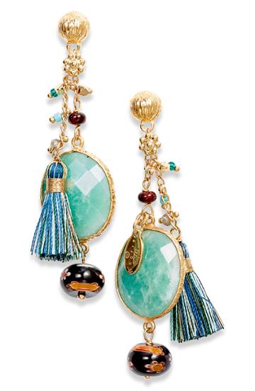 Women's Gas Bijoux Serti Pondicherie Drop Earrings