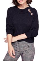 Women's Free People Don't Forget Me Top - Black