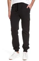 Men's Ugg Jersey Cargo Pants, Size - Black