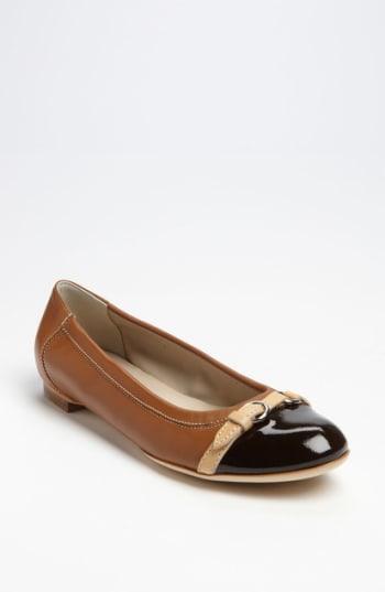 Women's Agl Cap Toe Ballerina Flat Us / 41eu - Brown