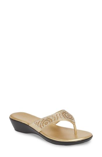Women's Athena Alexander Shady Slide Sandal M - Metallic