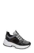 Women's Michael Michael Kors Cosmo Trainer Sneakers .5 M - Grey