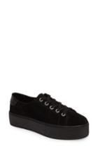 Women's Steve Madden Felecia Platform Sneaker .5 M - Black