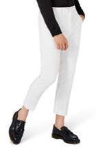 Men's Topman Skinny Fit Crop Tuxedo Trousers X 32 - Ivory