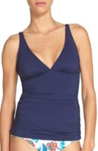 Women's Tommy Bahama Pearl Solids Tankini Top - Blue
