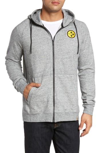 Men's Nike Aw77 Nfl Graphic Zip Hoodie - Grey