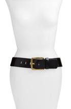 Women's Elise M. 'sheila' Leather Belt - Black