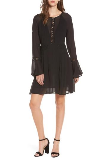 Women's Astr The Label Katrina Minidress - Black