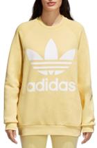 Women's Adidas Originals Oversize Sweatshirt - Yellow