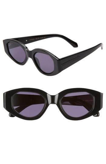 Women's Karen Walker Castaway 48mm Round Sunglasses -