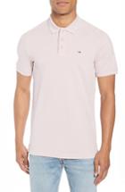 Men's Tommy Jeans Slim Fit Polo - Pink