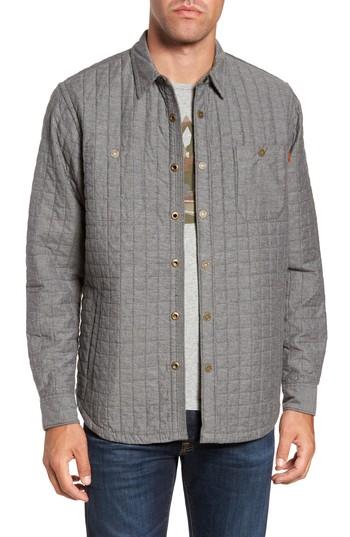 Men's Timberland Gunstock River Lightweight Quilted Shirt Jacket