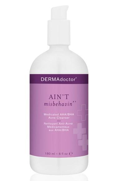Dermadoctor 'ain't Misbehavin'(tm)' Medicated Aha/bha Acne Cleanser