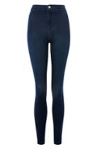 Women's Topshop Joni High Waist Ankle Skinny Jeans W X 32l (fits Like 28-29w) - Blue