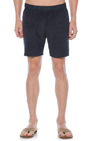 Men's Original Penguin Reversible Gym Shorts, Size - Blue
