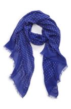 Men's Drakes Classic Spot Print Scarf