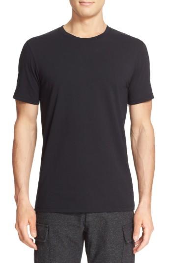 Men's Wings + Horns Short Sleeve Crewneck T-shirt - Black