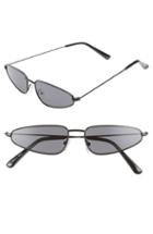 Women's Leith Angular 56mm Cat Eye Sunglasses - Black
