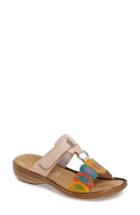 Women's Rieker Antistress Regina R4 Slide Sandal Eu - Pink