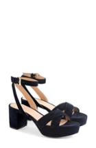 Women's J.crew Platform Sandal .5 M - Blue