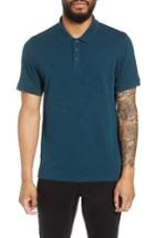 Men's Vince Fit Slub Polo, Size Small - Green